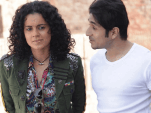 कंगना ने किस कर काटे वीर दास के होंठ:दावे पर भड़कीं कंगना, कहा- नाम इस्तेमाल कर गंदी कल्पनाएं पूरी कर रही हैं, वीर दास ने दी सफाई