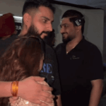 धुरंधर फेम सिंगर मंगेतर को गले लगाकर रो पड़ीं:टीम की लड़कियों ने संभाला; कॉन्सर्ट से पहले का VIDEO सामने आया