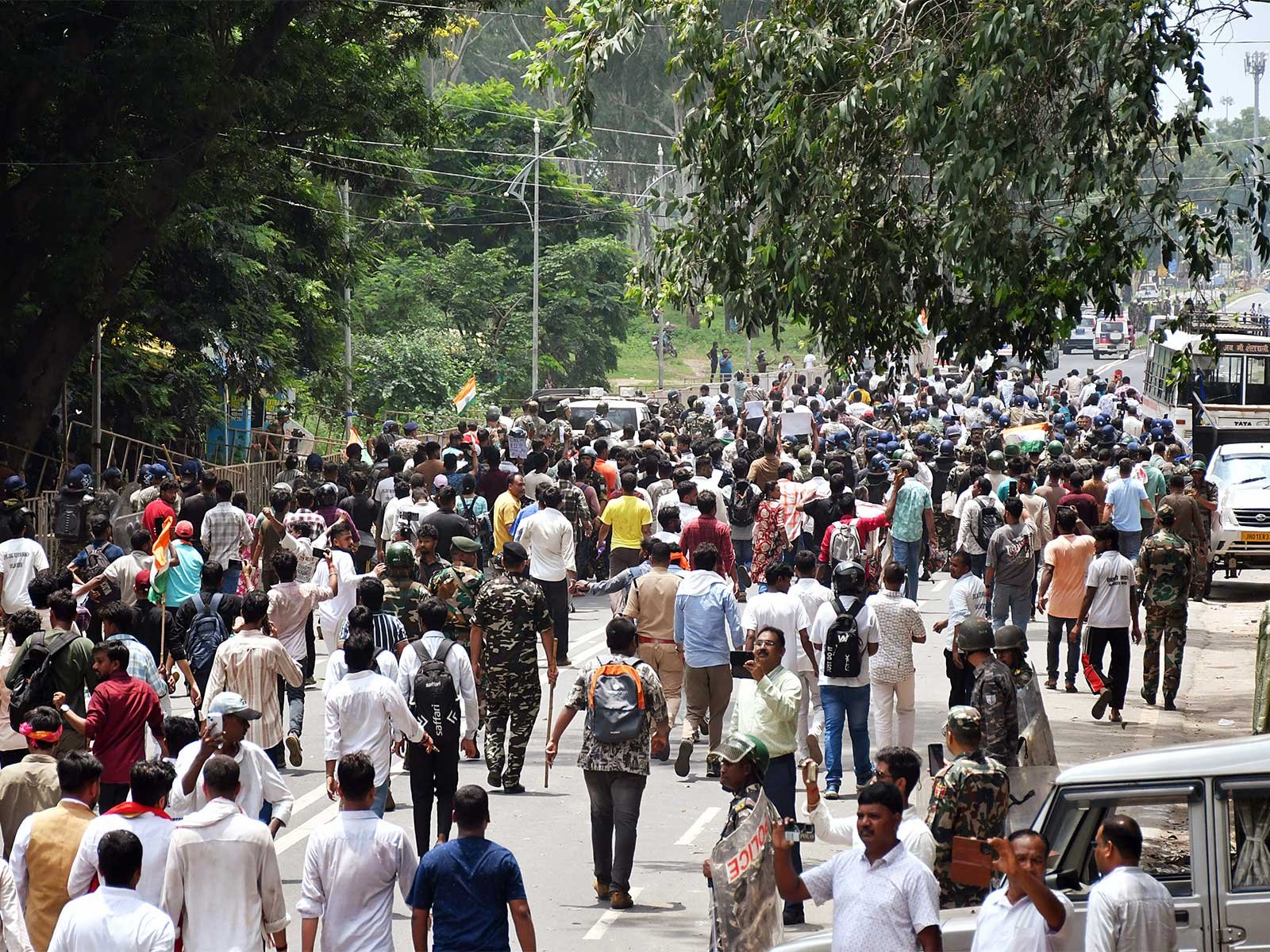 Ranchi Student Protest