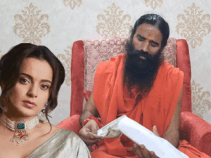 राखी पर रामदेव ने कंगना के लिए भेजी मिठाइयां-रुपए:बोले- विवाद खत्म करें; एक्ट्रेस ने कहा था- बाबा मेरे बेडरूम में चमगादड़ बनकर लटका