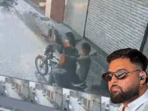 पंजाबी सिंगर के घर ताबड़तोड़ फायरिंग:बाइक पर आए हमलावर, 2 ने गोलियां चलाईं, तीसरे ने VIDEO बनाई; गैंगस्टर डोनी बल ने जिम्मेदारी ली